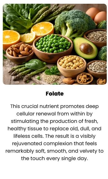 Gelagen folate ingredient card